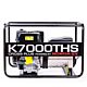 Трифазен генератор за ток K7000THS - 7 kVA с Двигател HONDA GX390