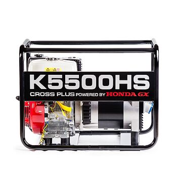Монофазен генератор за ток K5500HS - 5.5 KVA С ДВИГАТЕЛ HONDA GX270