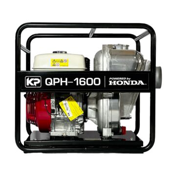 Самозасмукваща, центробежна, бензинова помпа за напояване QPH-1600 - 4 инча, 1600 л/м с HONDA GX270